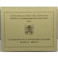 Vatican City 2017 2 Euro Uncirculated Coin Fatima Apparitions