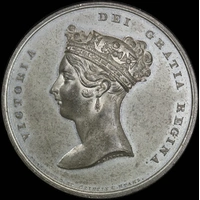 1837 White Metal Accession of Queen Victoria Medal