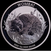 2023 Silver 1 Ounce Uncirculated Coin Wombat
