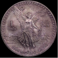 Mexico 1994 Silver 1 Ounce Onza Uncirculated