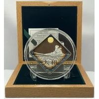 Palau 2008 Silver 10 Dollars Proof Coin Battleships of WWII Yamato