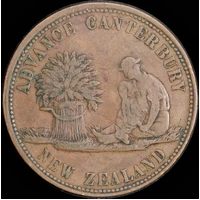 ND Edward Reece Penny Token A449 Very Fine