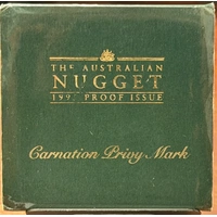 1995 Gold 1oz Proof Coin Kangaroo Nugget - Carnation Privy