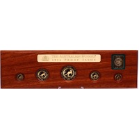 1990 Gold 5 Coin Proof Set Kangaroo Nuggets