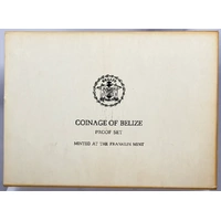 Belize 1975 Proof Coin Set