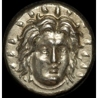 Carian Islands (Rhodes) 250 ~230 B.C Silver Didrachm Timotheos Extremely Fine