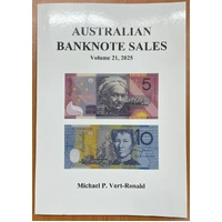 Australian Banknote Sales by Mick Vort Ronald 2025