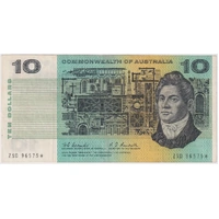 1967 $10 Star Note ZSD First Prefix Coombs/Randall R302sF Very Fine