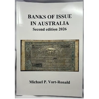 Banks of Issue In Australia Book Second Edition 2026 By Mick-Vort Ronald