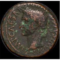 Ancient Rome (Imperial) 11AD-12AD Augustus Bronze As RIC 471 about VF