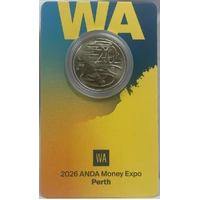 2026 20 Cent Uncirculated Coin ANDA Perth Expo WA Privy Mark