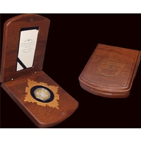 2002 Gold Bimetal Twenty Dollar Proof Coin QEII Accession