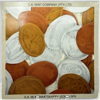 South Africa 1989 New Coin Series Pattern Set 