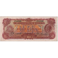 1927 Ten Pound Riddle/Heathershaw R55 good VF
