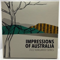 2022 Silver 1 Dollar Proof Coin Impressions of Australia