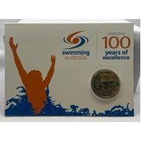 2009 1 Dollar Uncirculated Coin Swimming Australia