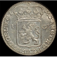 Netherlands (Gelderland) 1786 Silver Gulden Uncirculated
