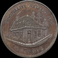 Wood Undated Copper Halfpenny A# 642 PCGS MS64BN