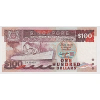 Singapore 1985 100 Dollars P# 23a Uncirculated