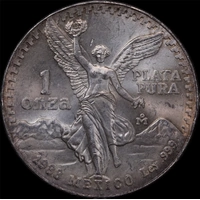 Mexico 1988 Silver 1 Onza KM#494.1 Uncirculated