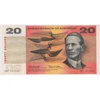 1966 $20 Note Coombs/Wilson XBP Last Prefix R401L Extremely Fine