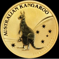 2009 Gold One Ounce Coin Kangaroo Nugget