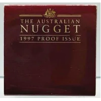 1997 Gold 1/4 Ounce Proof Coin Australian Nugget