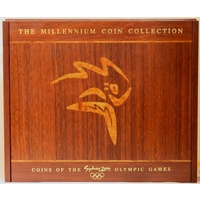 Sydney 2000 Olympic Gold / Silver Proof Millennium Coin Collection
