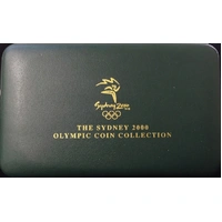 Sydney 2000 Olympic Gold and Silver 3 Proof Coin Set #3 Dedication II