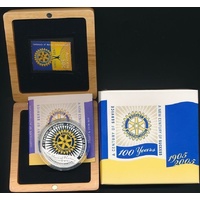 2005 Silver One Ounce Proof Coin Rotary