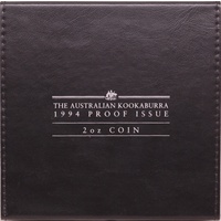 1994 Silver Two Ounce Proof Privy Mark Small Head