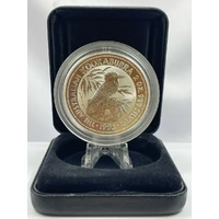 1993 Silver 2oz Kookaburra Coin Two Whales Privy Mark