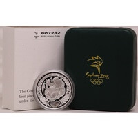 2000 Silver Olympic Proof Coin Koala and Flowering Gum