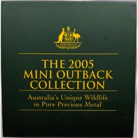 2005 Gold Platinum Silver Family of Precious Metals Proof Coin Set