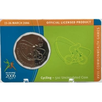 2006 50 Cent Unc Melbourne Commonwealth Games - Cycling