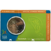 2006 50 Cent Unc Melbourne Commonwealth Games - Basketball