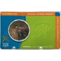 2006 50 Cent Unc Melbourne Commonwealth Games - Athletics