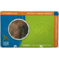 2006 50 Cent Unc Melbourne Commonwealth Games - Triathlon