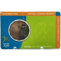 2006 50 Cent Unc Melbourne Commonwealth Games - Boxing