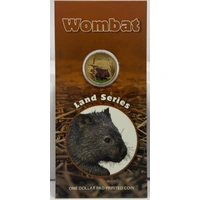 2008 1 Dollar Uncirculated Coin Land Series Wombat