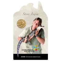 2009 1 Dollar Uncirculated Coin Steve Irwin