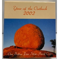 2002 Silver 1 Dollar Proof Coin Outback