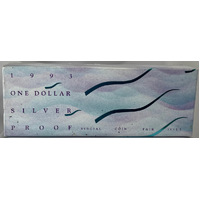 1993 One Dollar Silver Proof Coin Fair Landcare