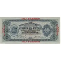 1918 Ten Shilling Cerutty/Collins R3B good Fine