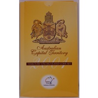 2001 Federation Three Coin Uncirculated Set Australian Capital Territory