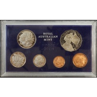 Australia 1970 Proof Coin Set Captain Cook With Original Foams and Certificate