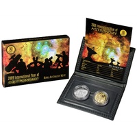 Australia 2009 Two Coin Proof Set Astronomy
