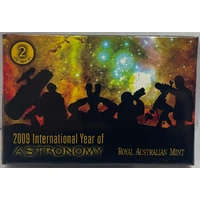 Australia 2009 2 Coin Proof Set Astronomy