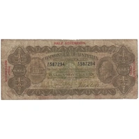 1923 Ten Shilling Miller/Collins R4 Very Good