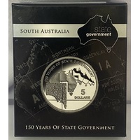 2007 Five Dollar Silver Proof South Australia